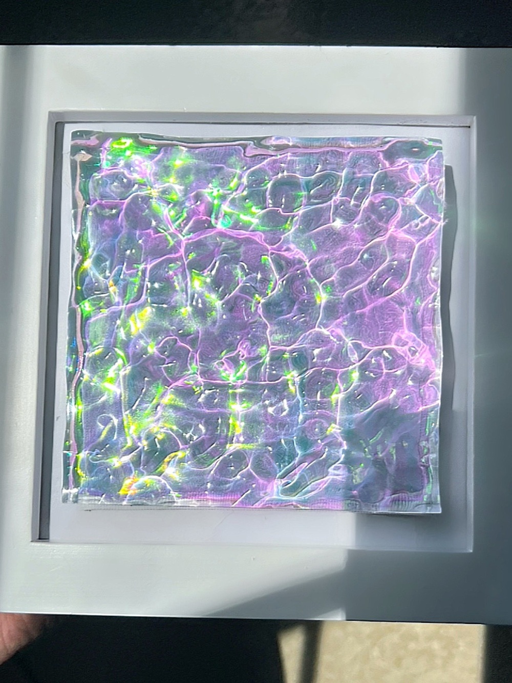 Iridescent Aqua Art - Picture 4 of 5